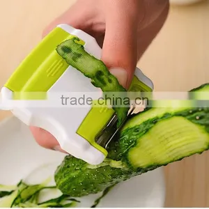 Stainless Steel as Seen on tv Fruit Retractable Portable Multifunction Vegetable Peeler thumbnail-3