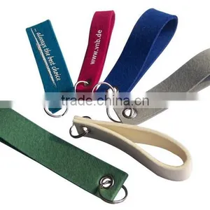 2017 Fashion New Nonwoven Polyester Felt Custom Print Design Your Own Key Tag Hotel Room Promotion Gift OEM ODM China Factory thumbnail-1