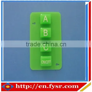 High Quality Membrane Silicone Rubber Press Keypad With Carbon Pills thumbnail-5