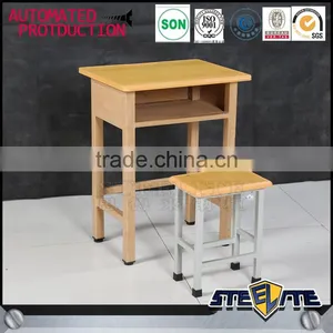 Children Furniture Wood Desk and Chair/ Used School Desks for Sale thumbnail-3
