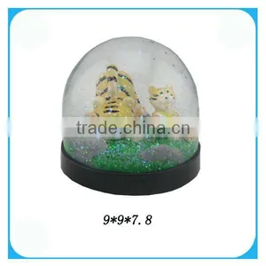 Easter Plastic Tigle Animal Water Snow Globe thumbnail-1