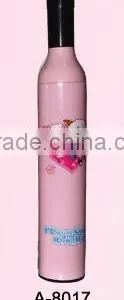 Pink Color Pleasant Goat Design Wine Bottle Umbrella thumbnail-1