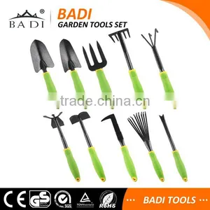 Hot Sale Green 2 Color Handle Garden Tools With Garden Spade/rake/weeder thumbnail-1