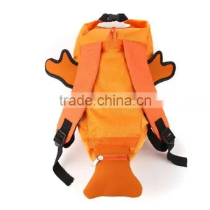 2015 Popular Designs Hot Selling 3D Fish Backpack Kids Gift Bag thumbnail-3