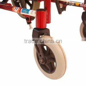 Lightweight Manual Foldable Aluminum Disabled Baby Wheelchair for Cerebral Palsy Children thumbnail-2