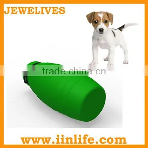 New Unique Design Portable Silicone Dog Pet Water Bottle thumbnail-1