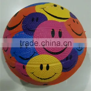 Colorful Rubber Basketball thumbnail-6
