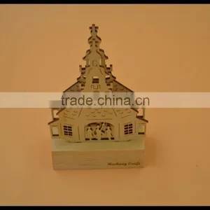 2015 Home Decor Natural Wooden Christmas Decorations thumbnail-2