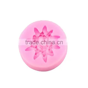 Liquid Silicone Mold Chocolate Fondant Cake Decoration Arts Tool DIY Mold Chrysanthemum Soap 1688 Agent thumbnail-3