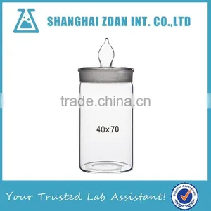 Laboratory Glassware Weighting Bottle Tall Form With Ground-in Glass Stopper thumbnail-1