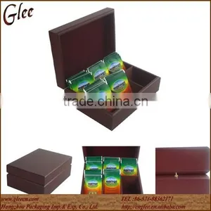 Wood Box for Tea Bag Gift Box With High Quality thumbnail-1