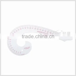 Kearing Brand 32cm Manufacture Transplant Plastic Flexible Vary Form Garment Ruler for Fashion Design#6032 thumbnail-5