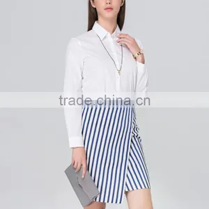 Wholesale Fashion Close-fitting Shirt for Office Ladies,images of Ladies Casual Tops thumbnail-2