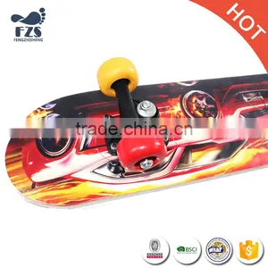 HSJ253 Factory Direct Sales Longboard Maple Skateboard for Skateboard Games thumbnail-3