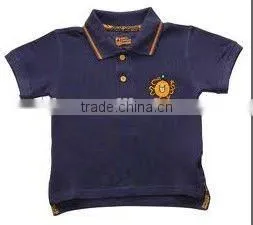 High Quality Kids Polo Jersey Shirt With Logo Embroider thumbnail-1