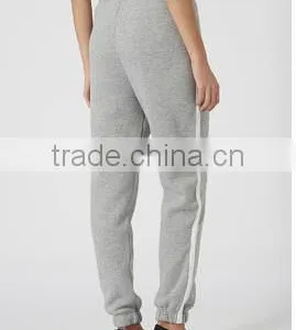 Custom Grey Wholesale Sweatpants Custom Grey Sport Pants With Taping thumbnail-2