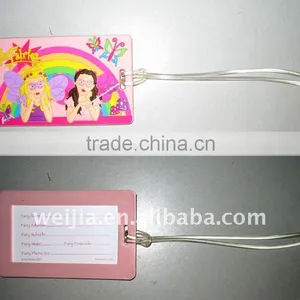 3D PVC Luggage Tag thumbnail-1