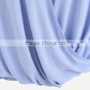 Polyester Crop Top Tank Top2017 New Arrive Womens Different Size for Choice & Short Front Long Back Printed thumbnail-3