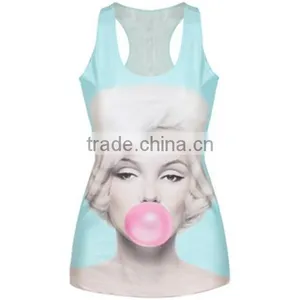 Top Quality Gym Tank Top Fashion Printing Women Tank Top Wholesale thumbnail-1