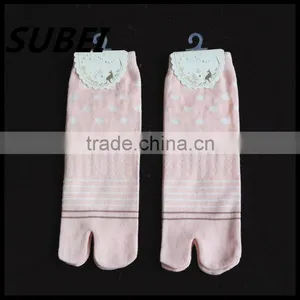 Cotton Socks Two Fingers Clogs Socks Girls Socks thumbnail-3