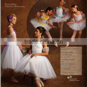 2015 Girl's Elegent Long Ballet Dance Tutu/costume-women's' Dance Skirt -children and Adults'dancewear-ballet Costumet thumbnail-1