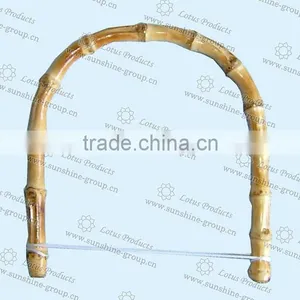 Fashion Round Bamboo Handle for Handbag Hardware Fitting thumbnail-1