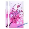 Flourish Plum Flower Plastic Hard Case Cover for Nokia N800 thumbnail-1