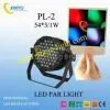 PL-2 54pcs 1/3W Waterproof Cast Aluminum LED(Red,Green,Blue) Par Can up Lights thumbnail-1