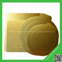 China Golden Round Cardboard Wholesale Cake Boards thumbnail-2