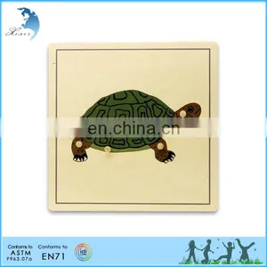 Educational Montessori Toys 3D Wooden Cube Jigsaw Games Puzzle for Kids thumbnail-4