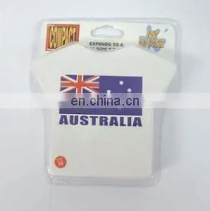 Custom 100% Cotton Plain White Compress T-shirt thumbnail-4