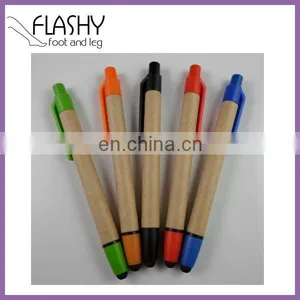 Cheap Plastic Pen Plastic Ballpoint Pen 2 in 1 Highlighter And Ballpoint Pen thumbnail-4