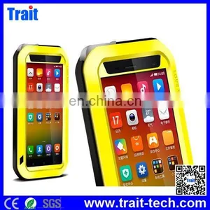 LOVE MEI Waterproof Shockproof Powerful Metal+Aluminium+Gorilla Glass Hybrid Back Case for Miui 4 XiaoMi 4 MI4 thumbnail-1
