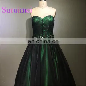 Sweetheart Neck Prom Dresses Hot Sale Tulle Ball Gown Evening Gowns Floor Length thumbnail-3