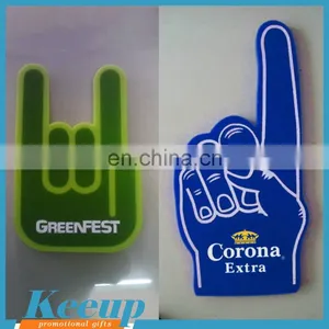 OEM Wholesale Cheap Custom Promotional Sports Cheer Foam Finger no MOQ thumbnail-1