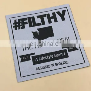 Private Woven Label Kid Clothing Brand Name Clothing Cloth Label thumbnail-6