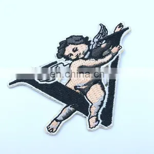 Christmas Embroidery Patch Customized Wholesale High Quality Cute Snow Embroideried Patches Badge Iron on thumbnail-5
