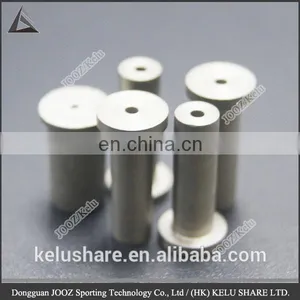 OEM MIM Metal Injection Molding Tungsten Tip Plug Weights With Through Hole thumbnail-3