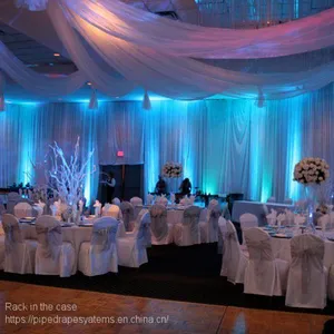 Wedding Decoration Materials Wedding Centerpieces Decoration With Pipe and Drape thumbnail-4