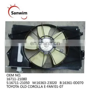 T-O-Y-O-T-A OLD C-O-R-O-L-L-A E-FAN'01-07 OM 16711-21080/16711-21050/16363-23020/16361-0D070 thumbnail-2