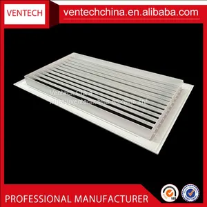 Aluminum Return Air Grille Air Louver Ceiling Diffuser Vent Factory thumbnail-3