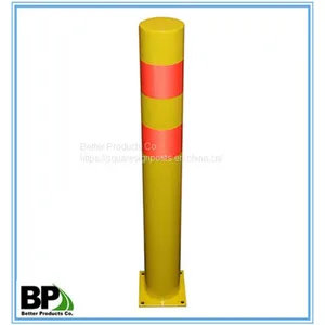 on the Road Protect Pedestrian Steel Bollard thumbnail-2