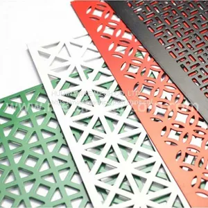 Round Hole Aluminum Perforated Mesh thumbnail-1