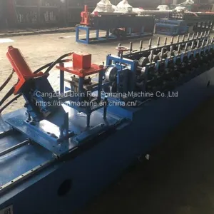 Metal Furring Keel Channel House Structure Roll Forming Machine With Punching Hole thumbnail-2