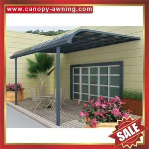 Alu pc Polycarbonate Aluminum Aluminium House Door Window Terrace Balcony Gazebo Patio Canopy Canopies Cover Awning Shelter China thumbnail-1