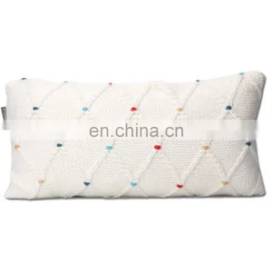 Home Decorative Knit White Throw Blanket for Couch Sofa Chair thumbnail-5