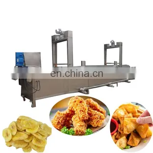 Top Quality Automatic Potato Chips Frying Machine Onion Chicken Wing Frying Machine thumbnail-2