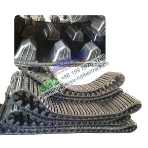 Terex ASV Rubber Tracks For,rc50,rc60,pt50,pt60,257,257b,15'' Loader Rubber Track thumbnail-1