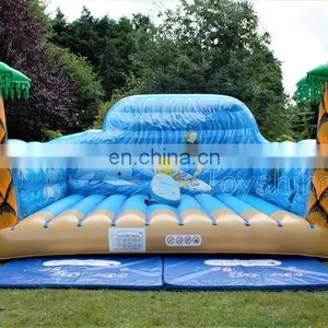 Palm Tree Themed Mechanical Inflatable Surf Simulator Game thumbnail-3