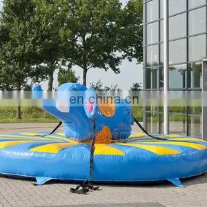 Elephant Theme Inflatable Interactive Adults Pull Riding Inflatable Sport Games For Sale thumbnail-2